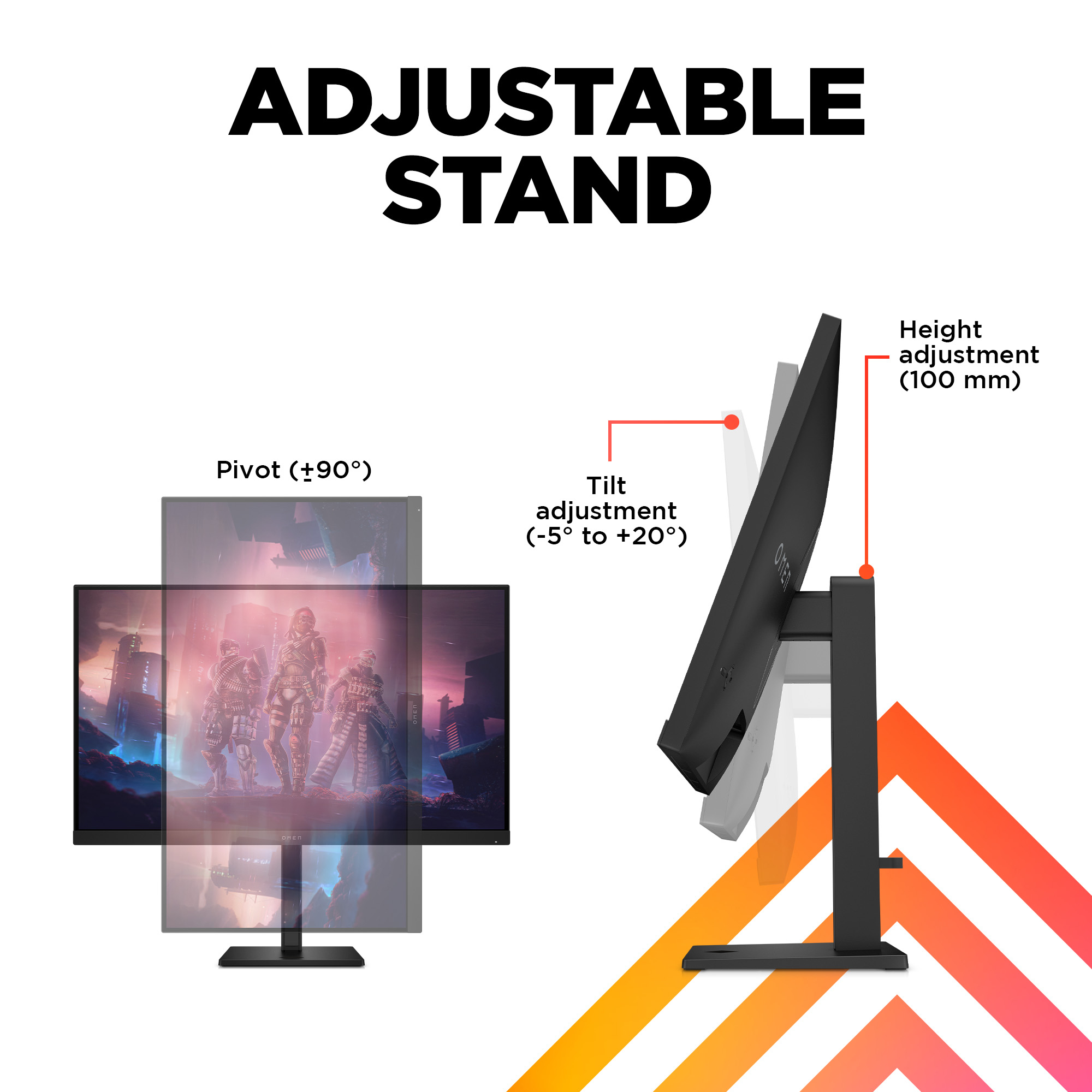 HP OMEN by HP 31.5 inch QHD 165Hz Gaming Monitor - OMEN 32q – image 2