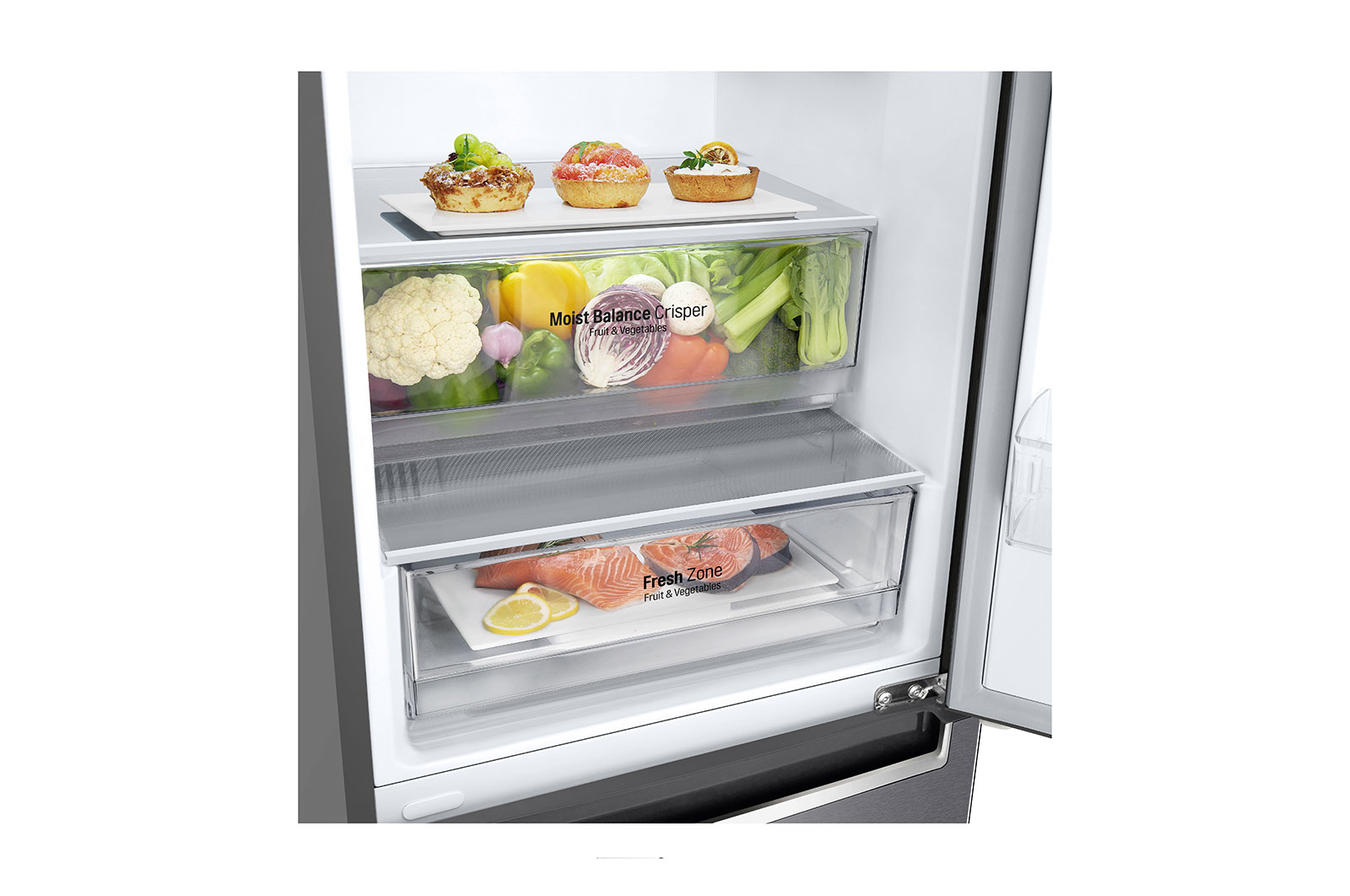 LG GBB62DSJZN fridge-freezer Freestanding – image 4