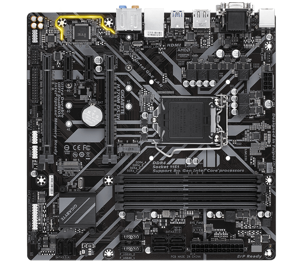 GIGABYTE H370M DS3H – image 4