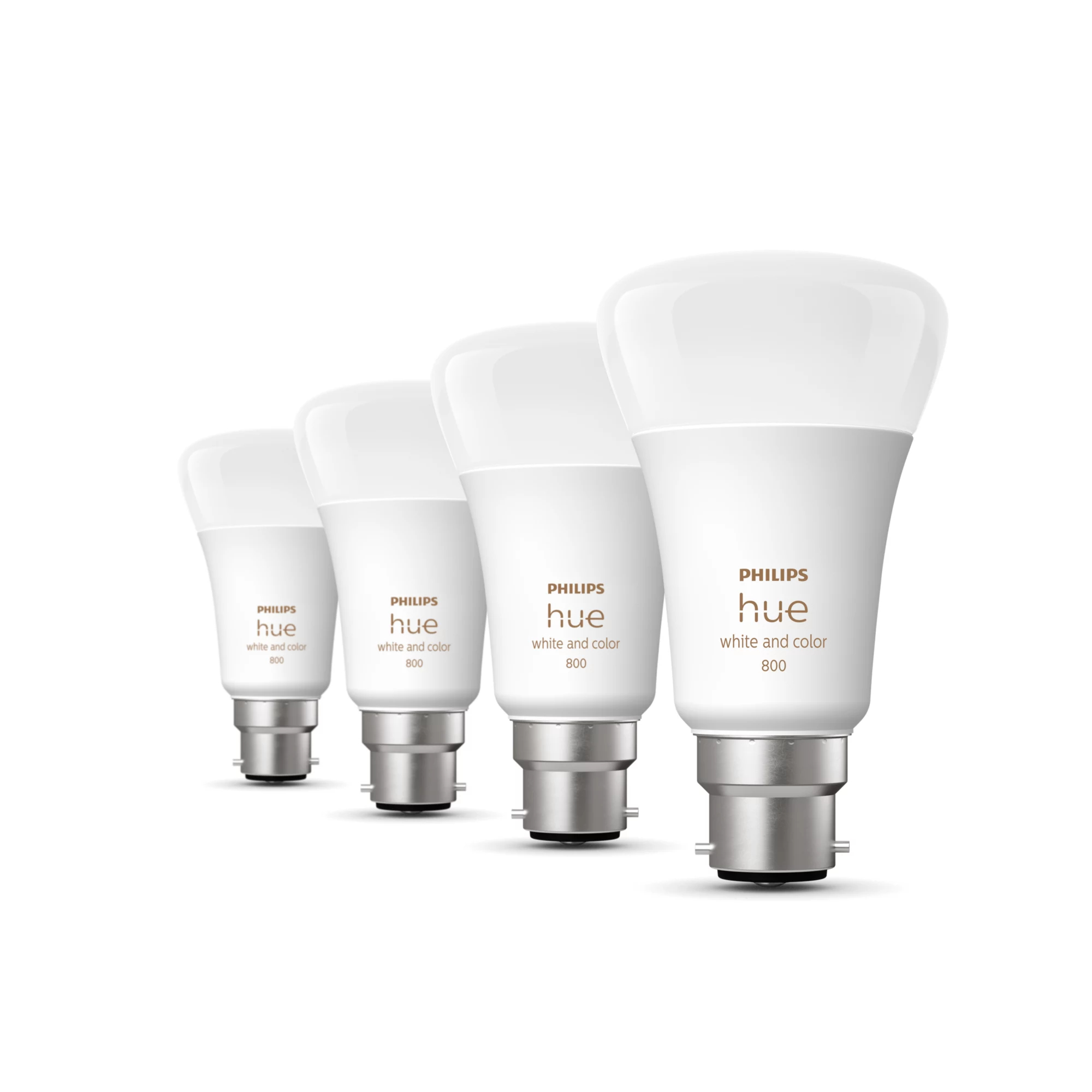 Philips by Signify Philips Hue White and colour ambience A60 – B22 smart bulb – 800 (4-pack) – image 2