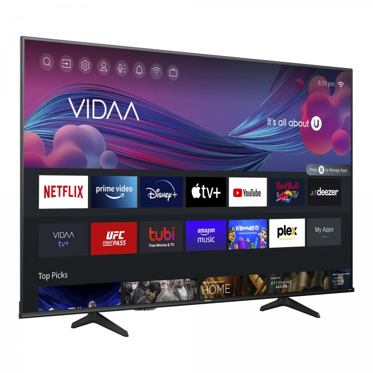 Hisense 65A6KV TV 165.1 cm (65") 4K Ultra HD Smart TV Wi-Fi Black 300 cd/m² – image 3