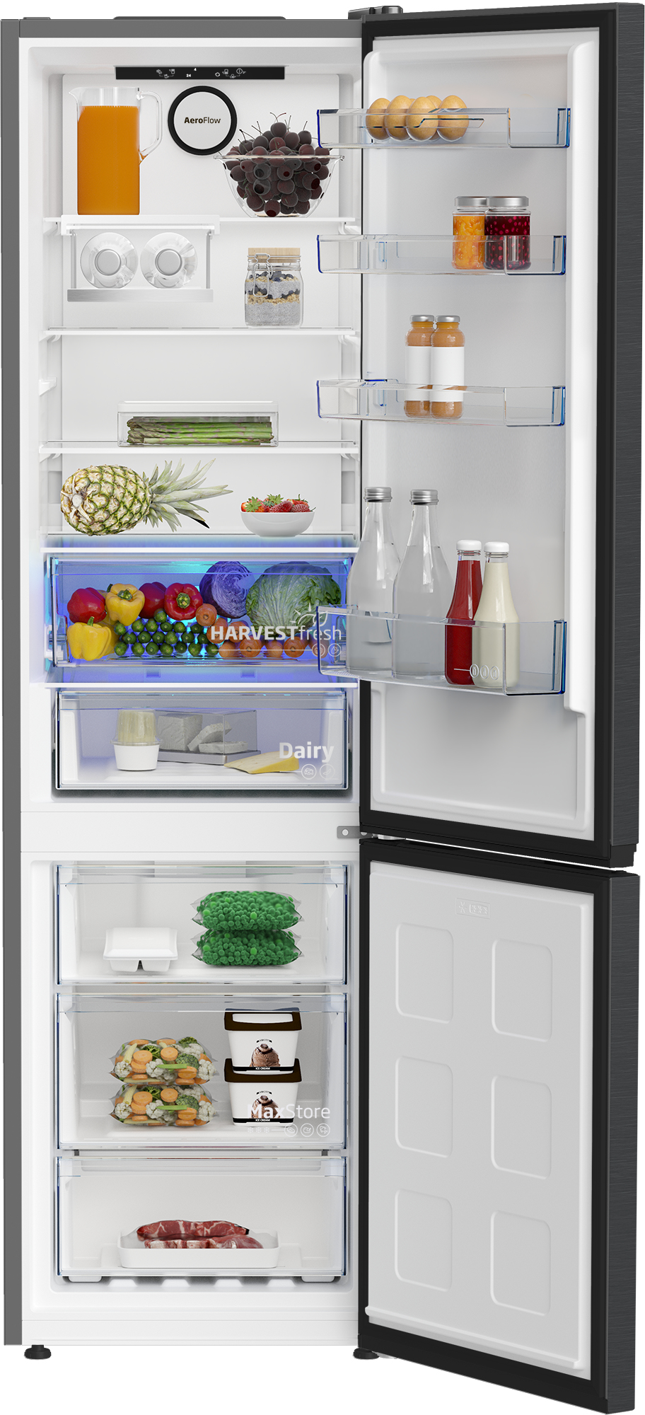 Beko B7RCNE408HXBR fridge-freezer Freestanding – image 5