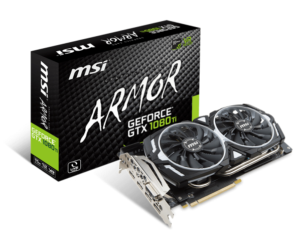 MSI G1080TAR11C MSI GTX 1080 TI PCIE ARM 11GB GDDR5 DP HDMI DL-DVID – image 5