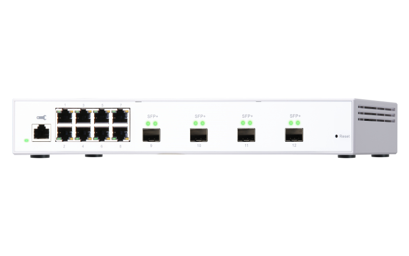 QNAP QSW-M408S Netzwerk-Switch Managed L2 Gigabit Ethernet (10/100/1000) Weiß