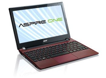 Acer Aspire One 756-877BCrr Intel® Celeron® 877 Netbook – image 1