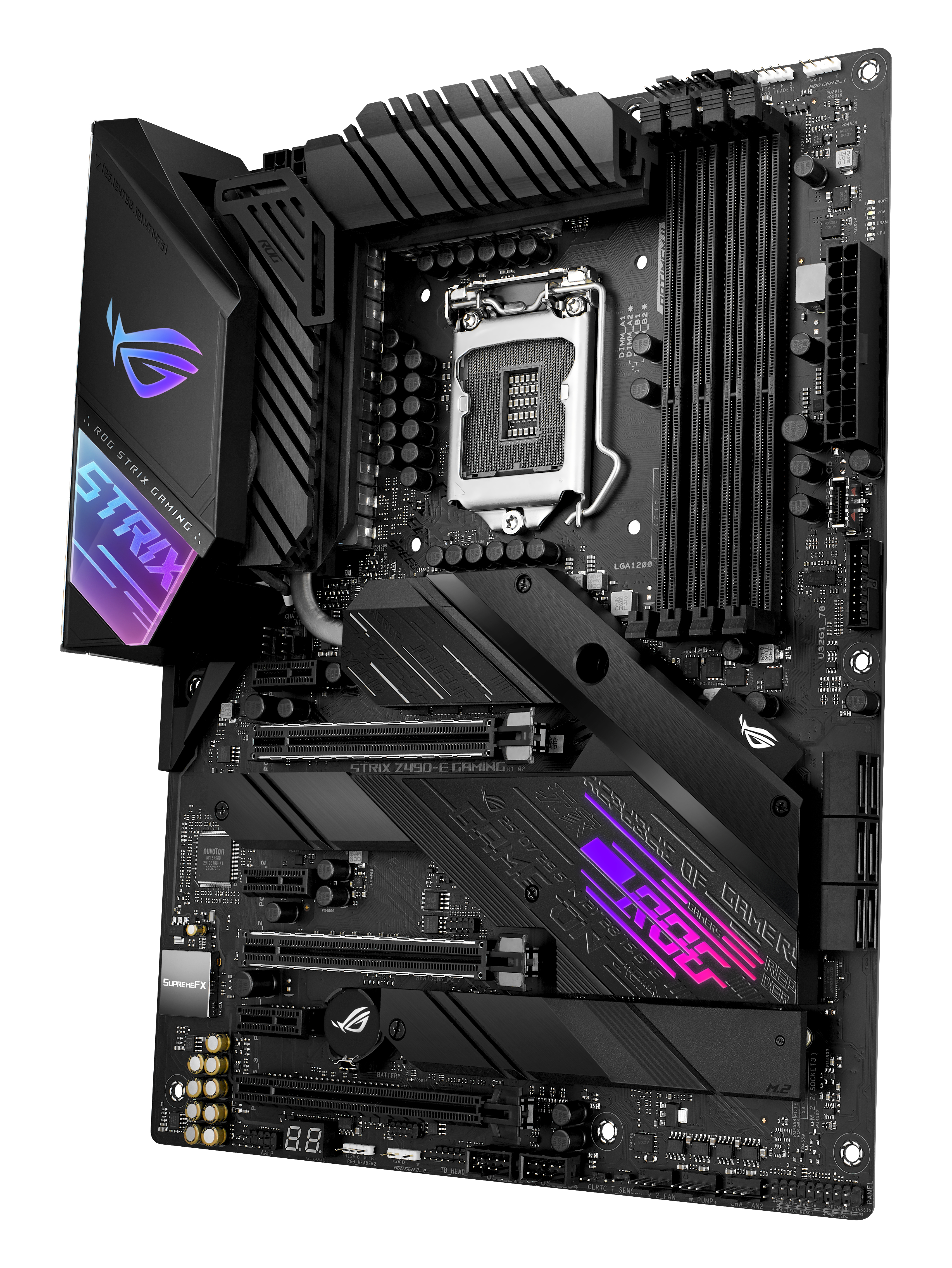 ASUS ROG STRIX Z490-E GAMING Intel Z490 LGA 1200 (Socket H5) ATX image 3