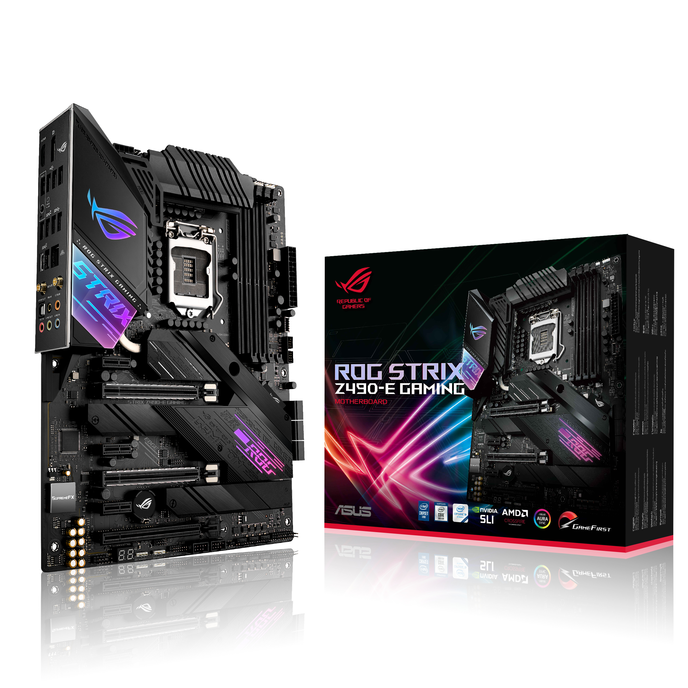 ASUS ROG STRIX Z490-E GAMING Intel Z490 LGA 1200 (Socket H5) ATX image 8