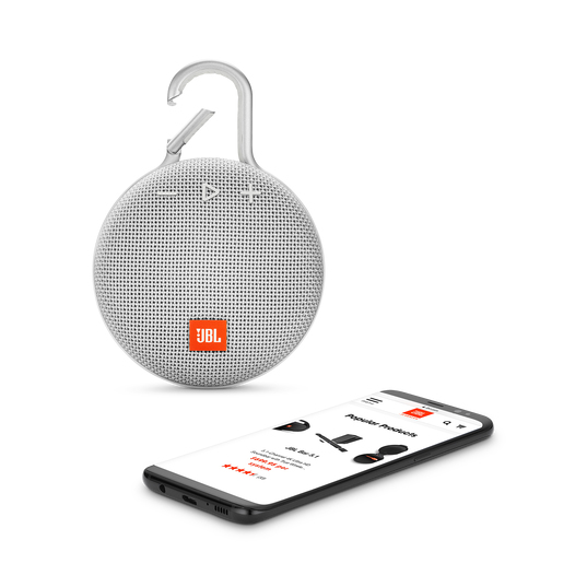 JBL CLIP3 Mono portable speaker White 3 W image 4