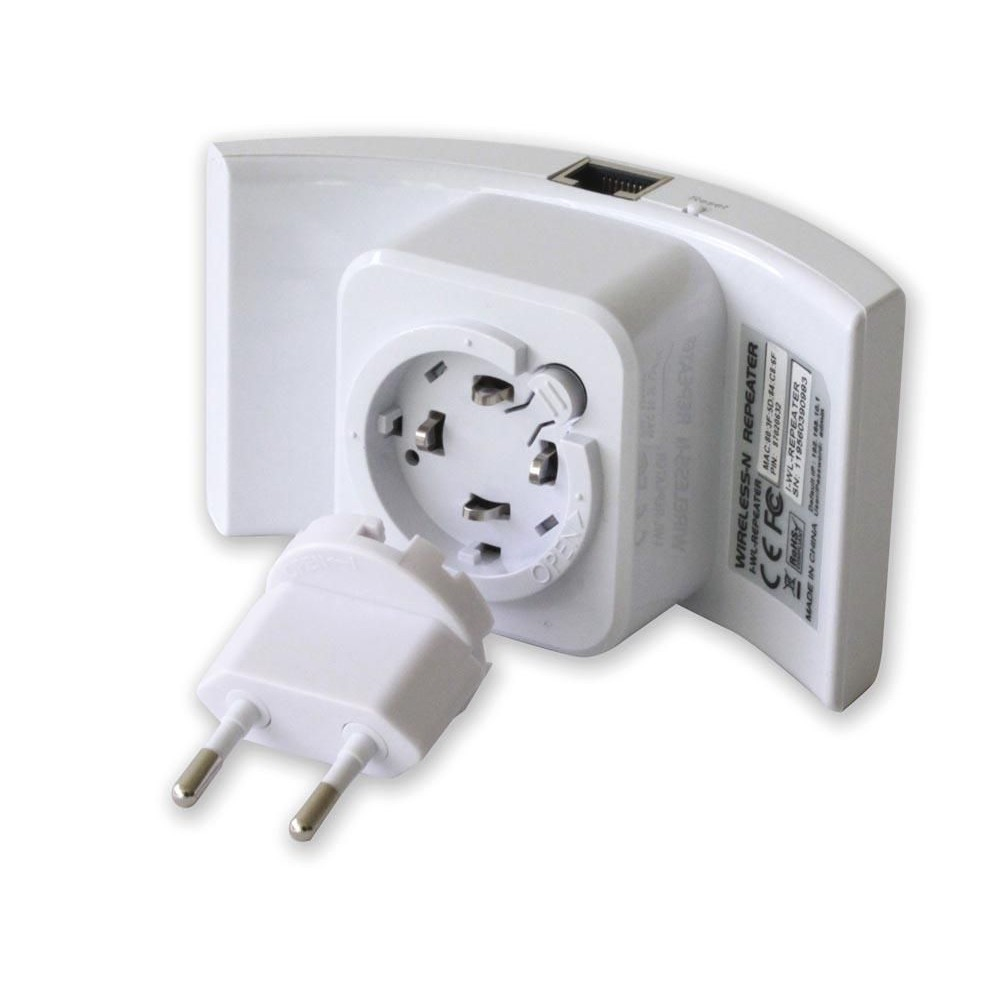Techly 300N Wireless Repeater (Range Extender) with WPS I-WL-REPEATER – image 7