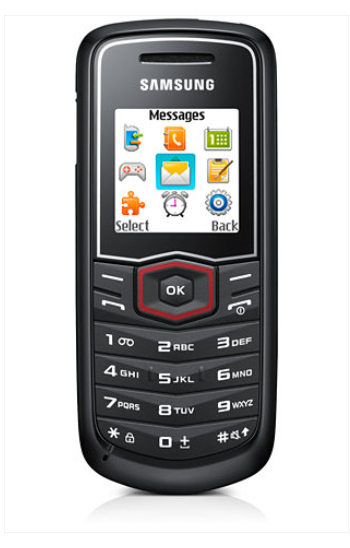 Samsung E1081 3.63 cm (1.43") 64 g Black