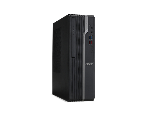 Acer Veriton X VX4670G Intel® Core™ i3 i3-10100 4 GB DDR4-SDRAM 256 GB SSD Windows 10 Pro Desktop PC Black image 2