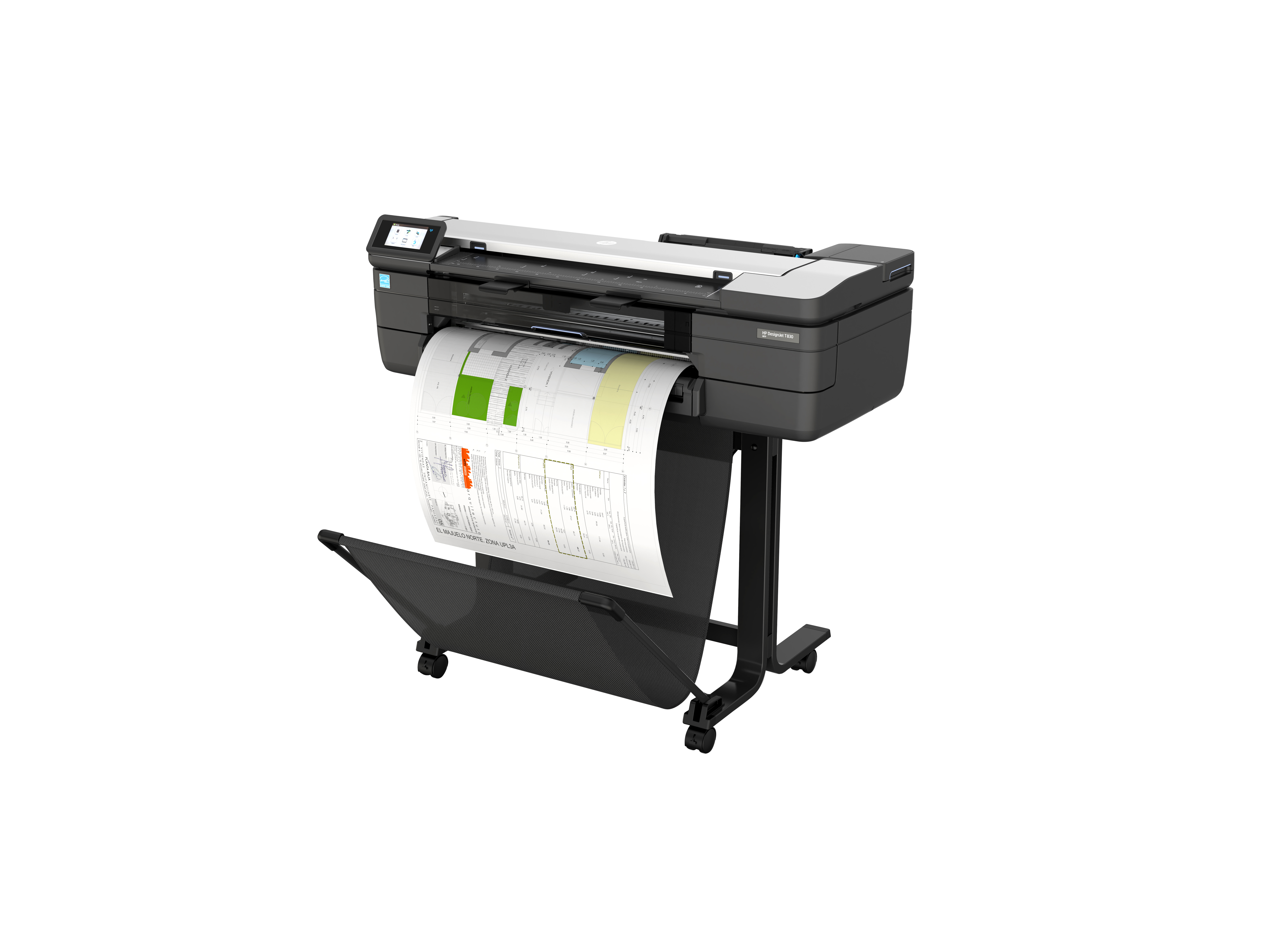 HP Designjet T830 24-in Multifunction Printer. Page description languages: HP-GL/2, TIFF, JPEG, HP-RTL, CALS G4, URF, Prin
