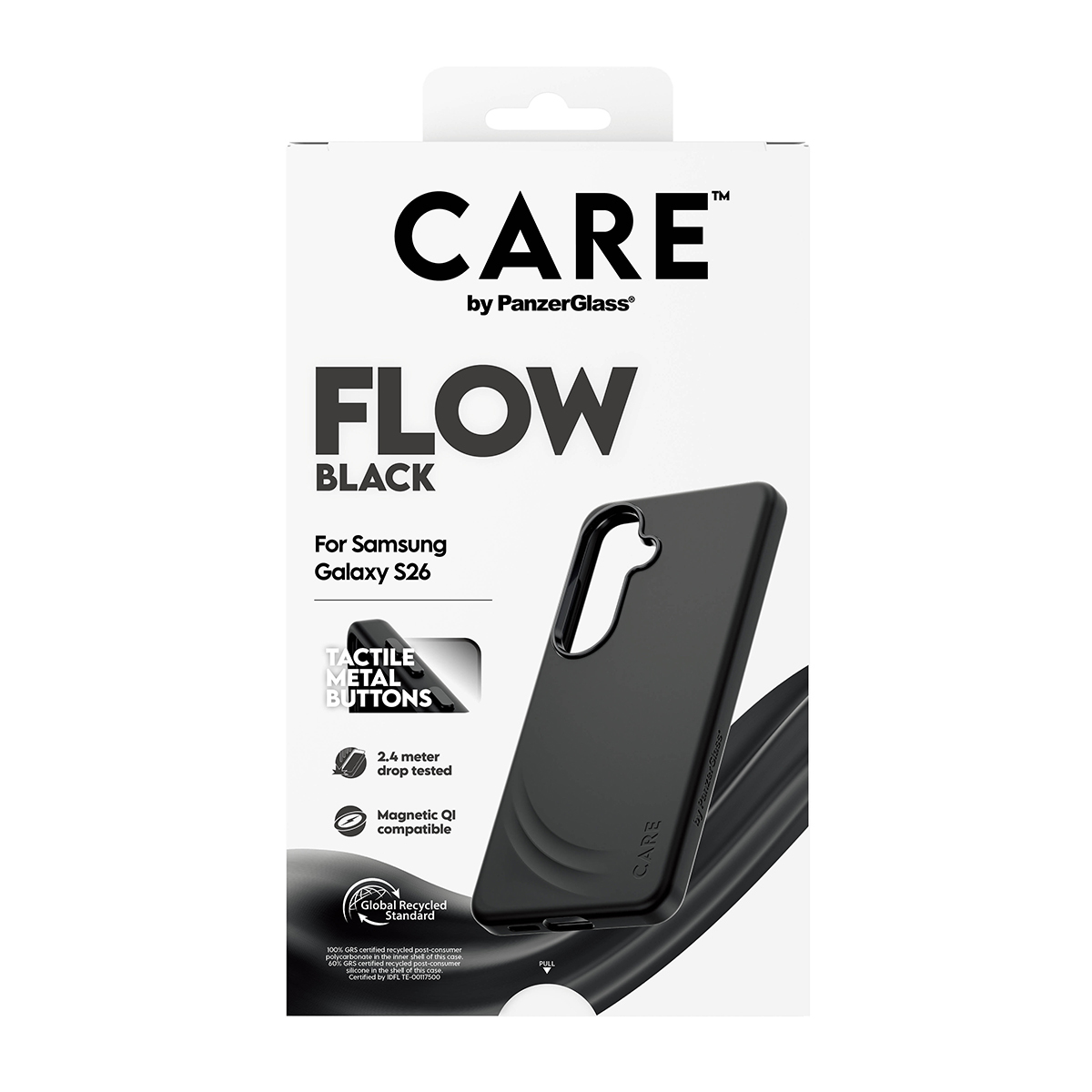 PanzerGlass CARE™ by PanzerGlass® Flow Case Black w. Qi Samsung Galaxy S26 – image 3