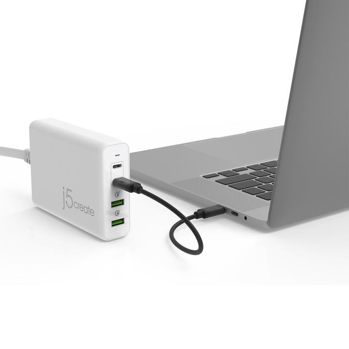 j5create JUP44100 mobile device charger Universal White USB Fast charging Indoor – image 7