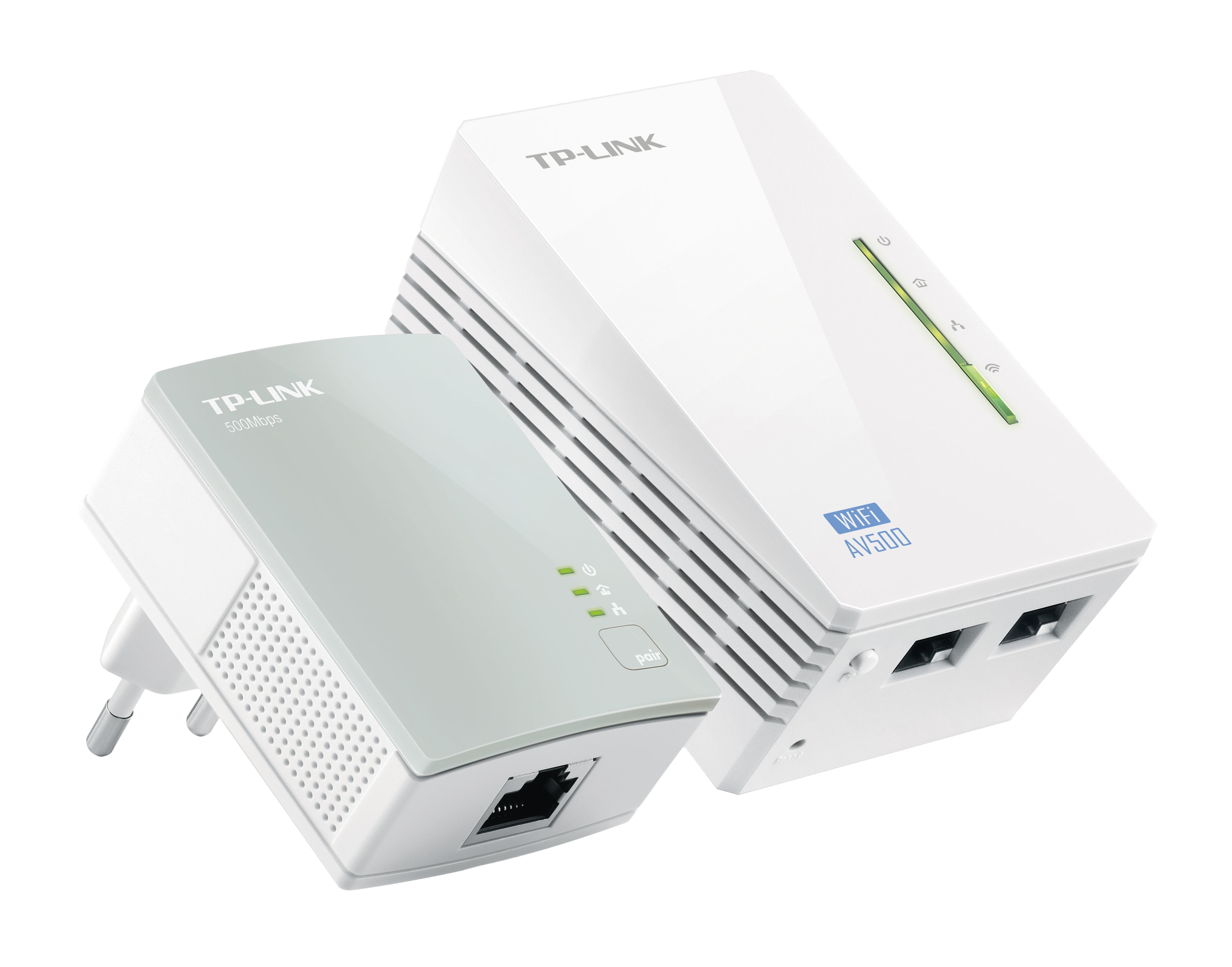 TP-Link TL-WPA4220 KIT PowerLine-nätverksadapter 300 Mbit/s Nätverksansluten (Ethernet) Wi-Fi Vit 1 styck