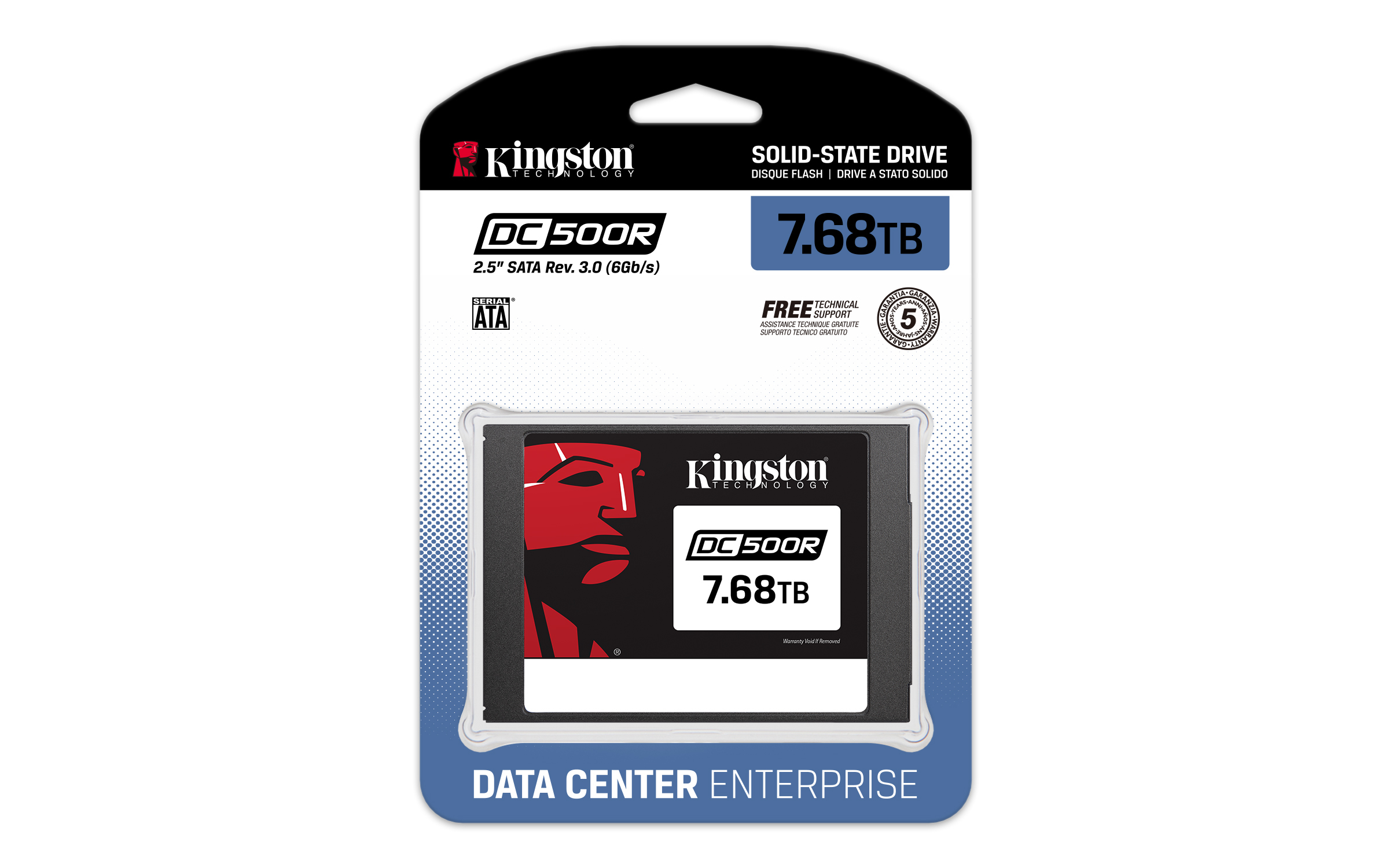 Kingston Technology DC500 7.68 TB 2.5″ Serial ATA III 3D TLC image 3