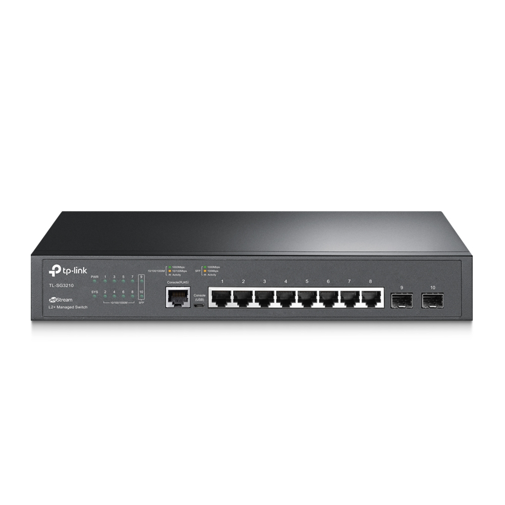 TP-Link Omada TL-SG3210 — Switch L2+ 8 ports + 2 SFP