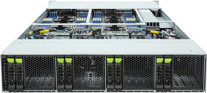 GIGABYTE H263-S64-IAW1 Intel C741 LGA 4677 (Socket E) Rack (2U) Black, Steel – image 3