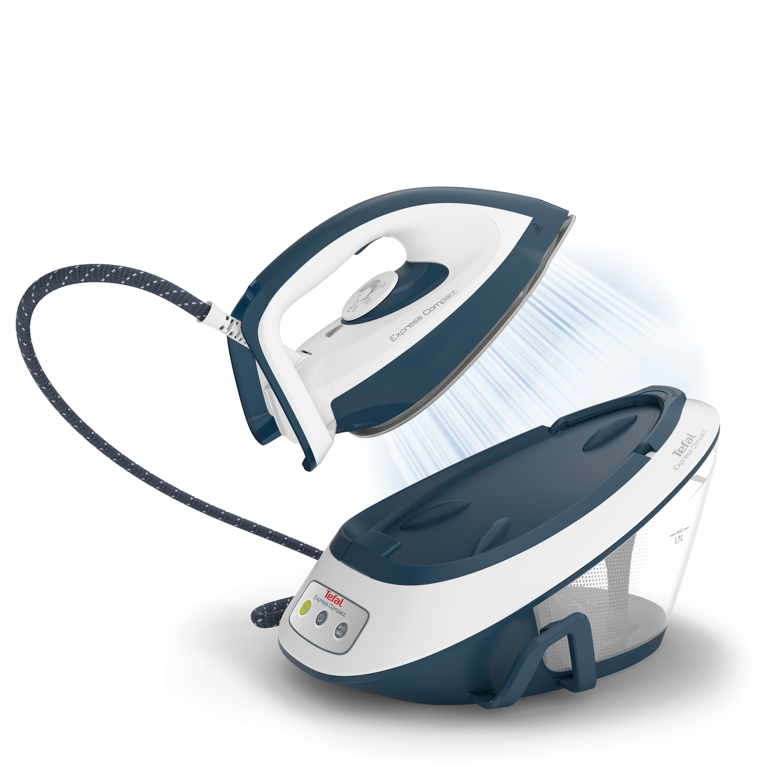 Tefal Express Compact SV7110 steam ironing station – image 5