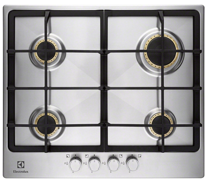 Electrolux EGG6345NOX hob Stainless steel Built-in Gas 4 zone(s)