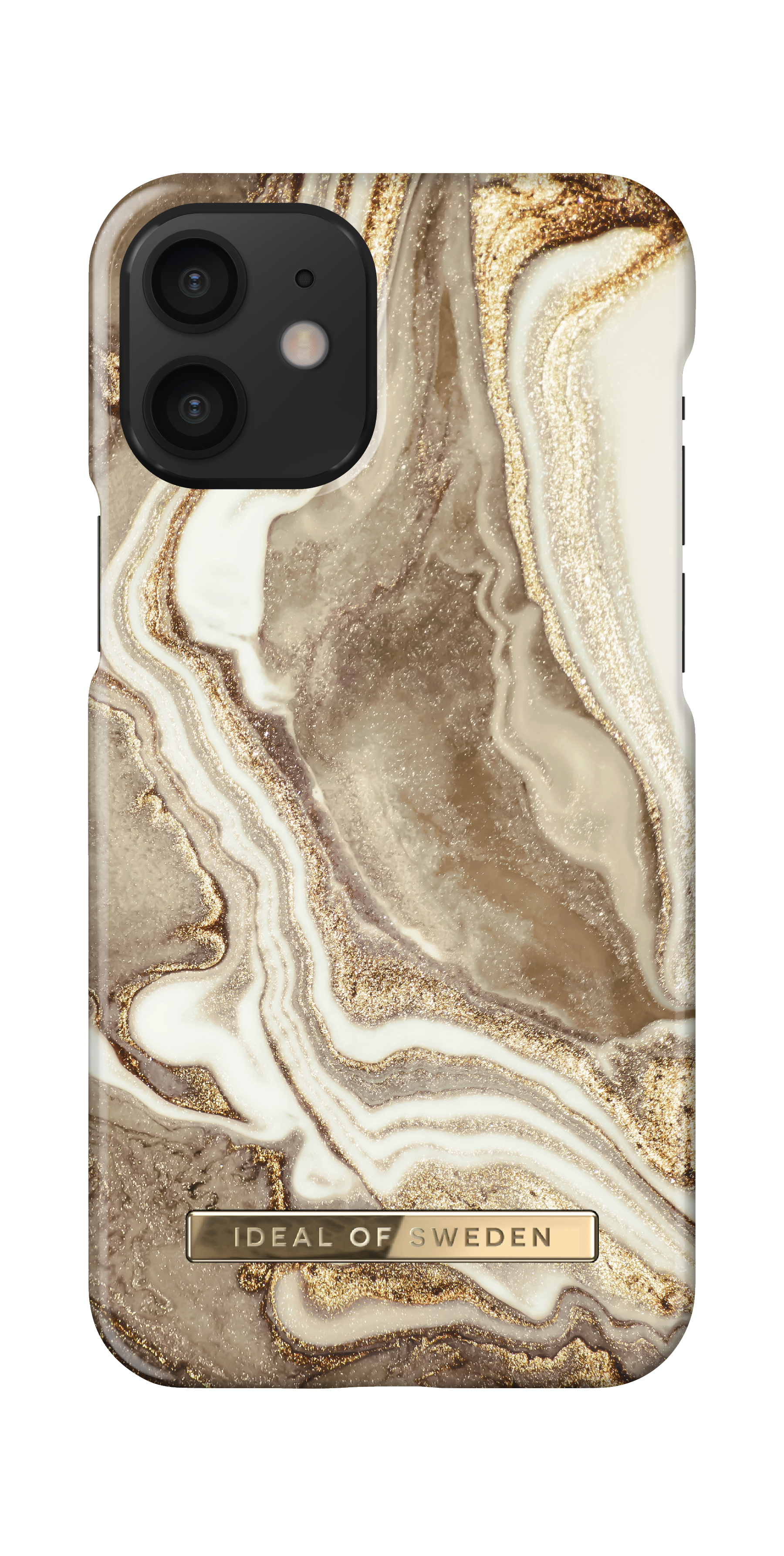 iDeal of Sweden Printed Case iPhone 12 MINI GoldenSandMarble – image 3