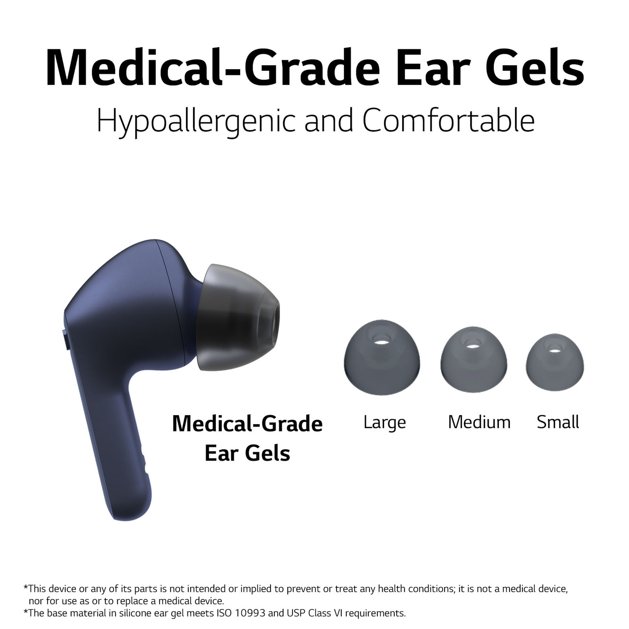LG UFP3.CGBRLLK headphones/headset In-ear Bluetooth – image 8