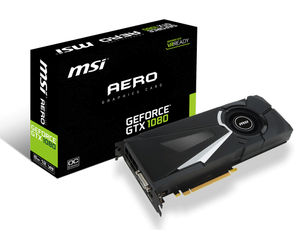 MSI 1080 AERO 8G OC – image 1