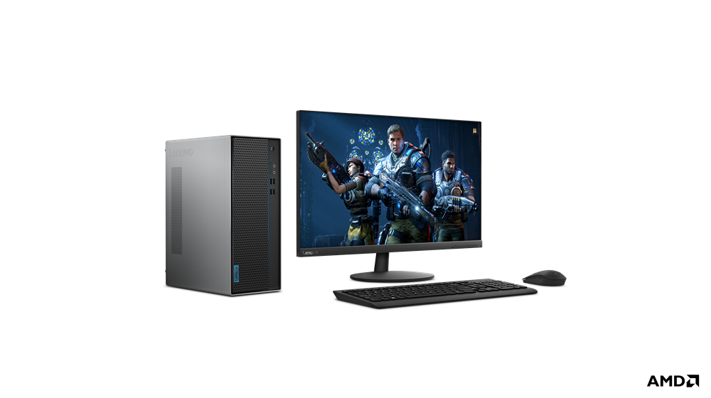 Lenovo IdeaCentre T540 Gaming AMD Ryzen™ 5 3600 8 GB DDR4-SDRAM 512 GB SSD NVIDIA® GeForce® GTX 1650 Windows 10 Home Tower PC Grey image 7