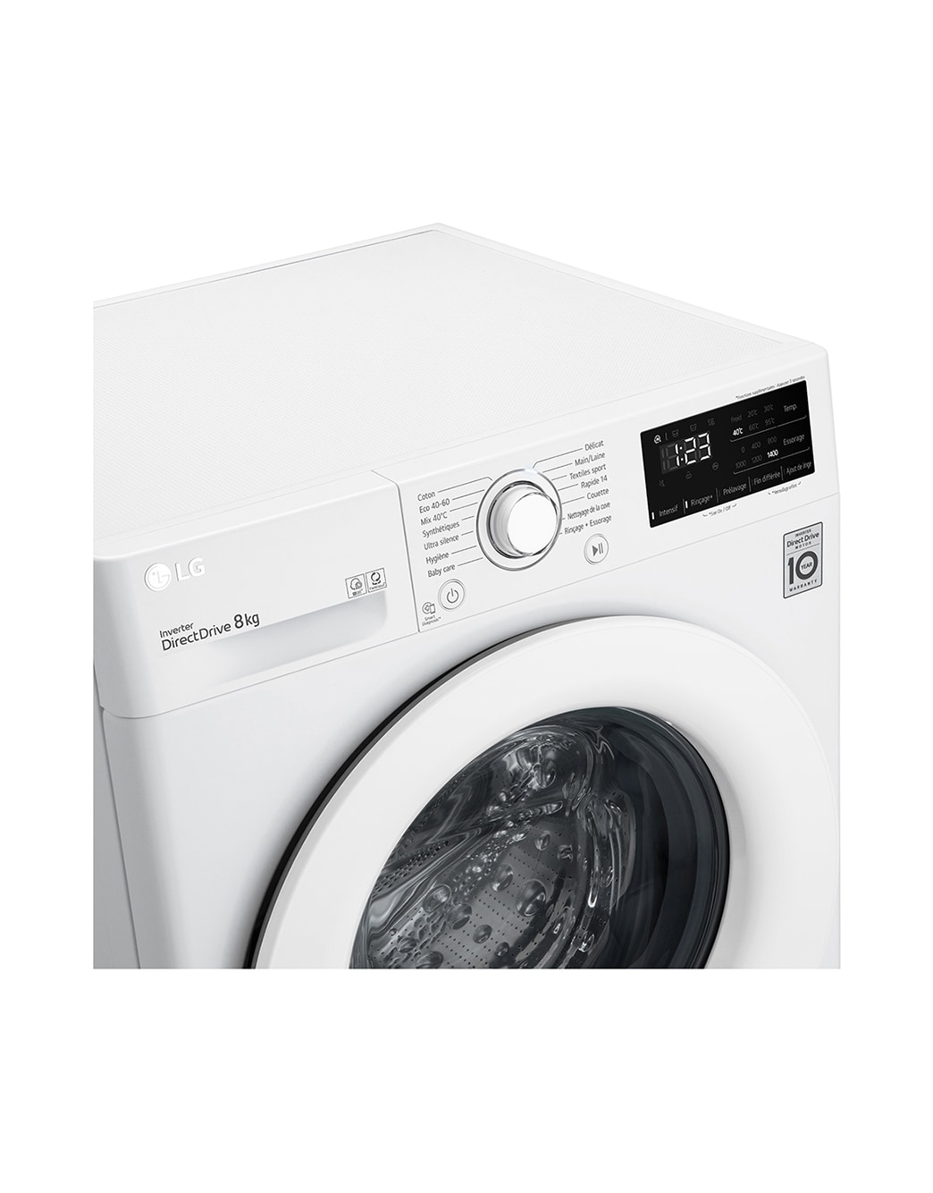 LG F84V33WH washing machine Front-load – image 5