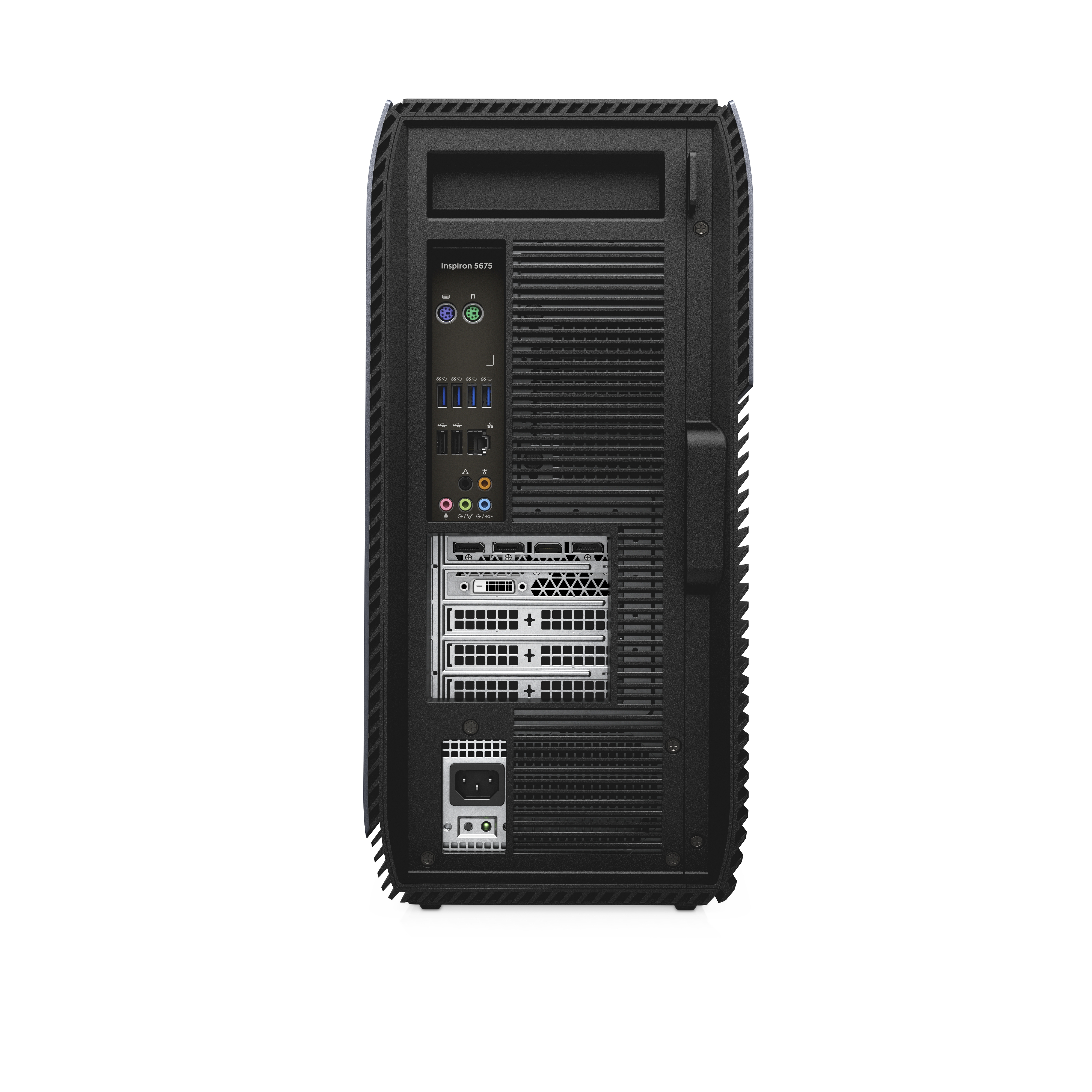 DELL Inspiron 5675 AMD Ryzen™ 7 1700X 8 GB DDR4-SDRAM 1 TB HDD AMD Radeon RX 580 Windows 10 Home Desktop PC Black, Blue image 4