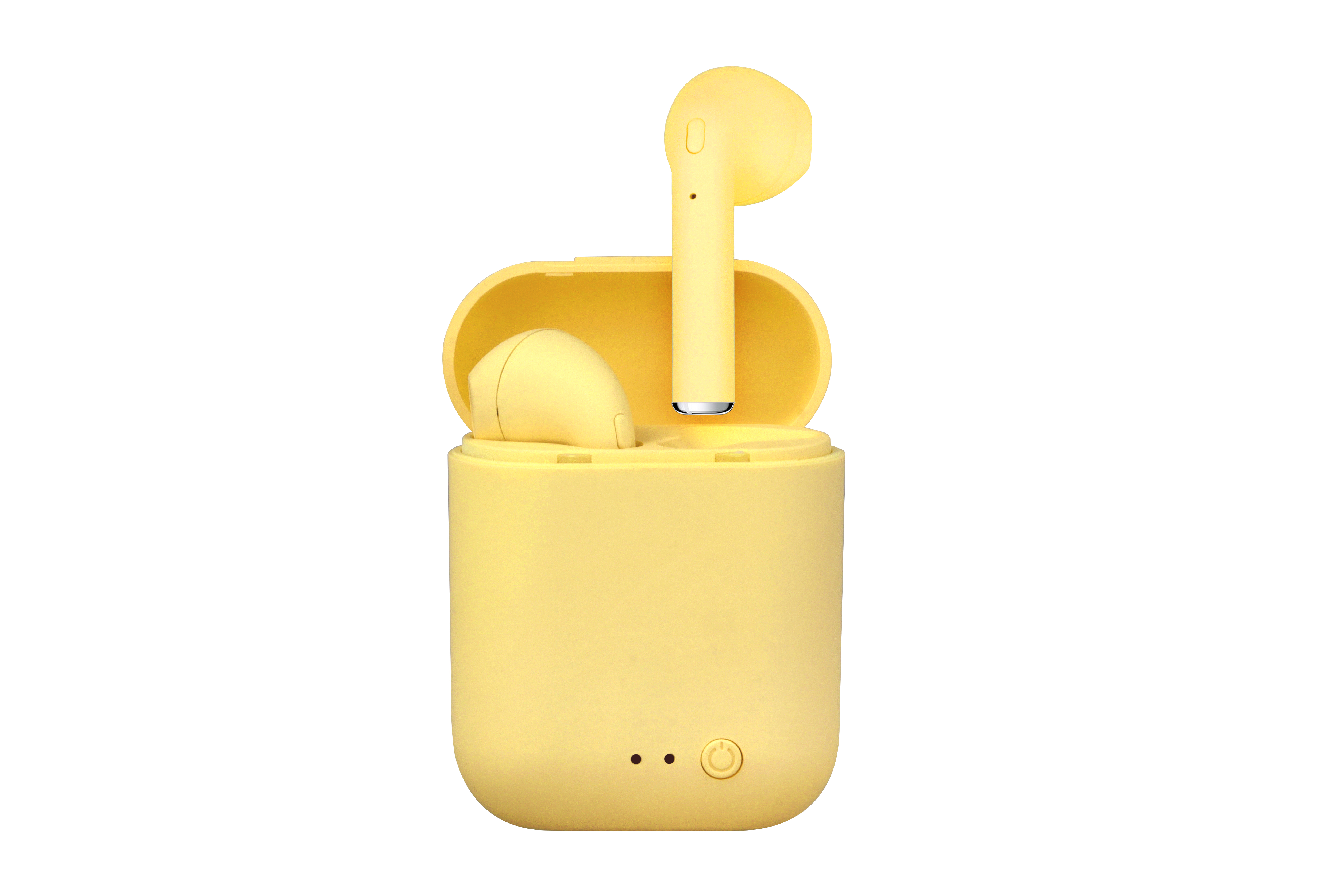 Area Stone C10 Headset True Wireless Stereo (TWS) In-ear Calls/Music Bluetooth Yellow image 1