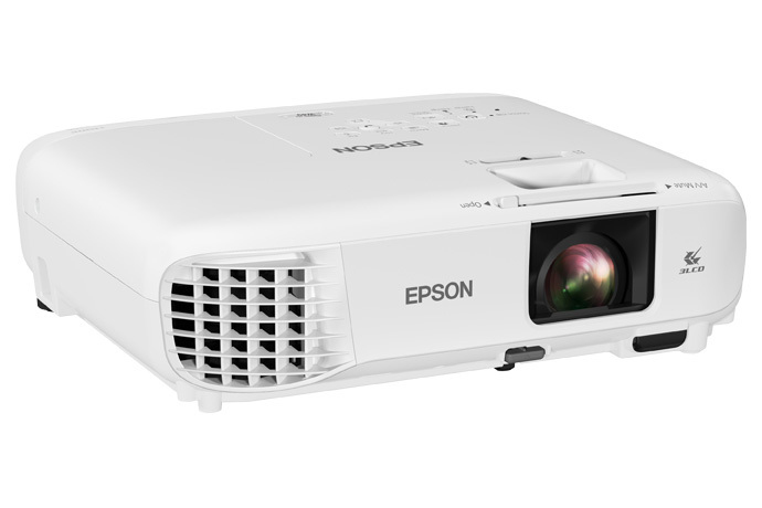 Epson PowerLite W49. Projector brightness: 3800 ANSI lumens, Projection technology: 3LCD, Projector native resolution: WXG