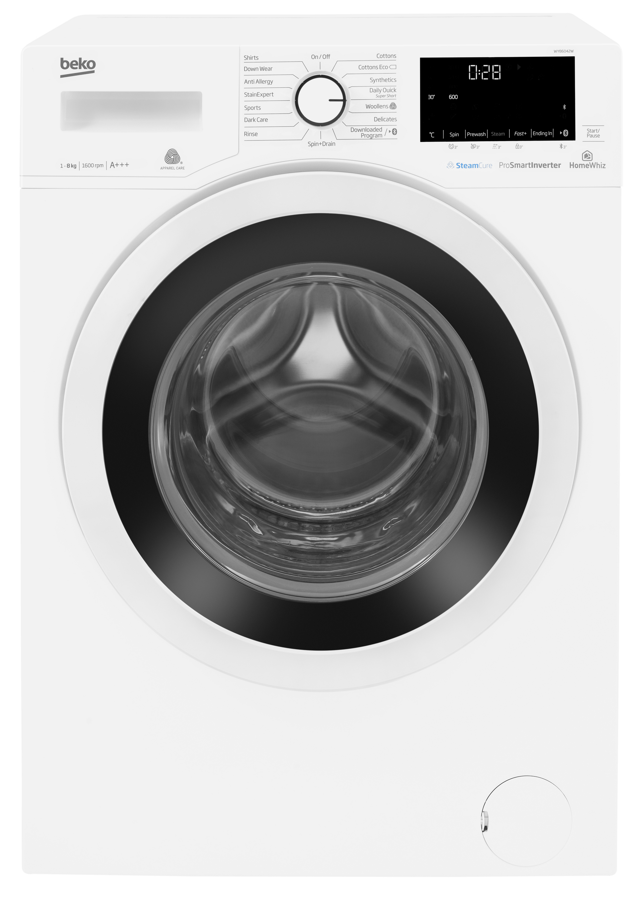 Beko WY86042W — vue 1 sur 8