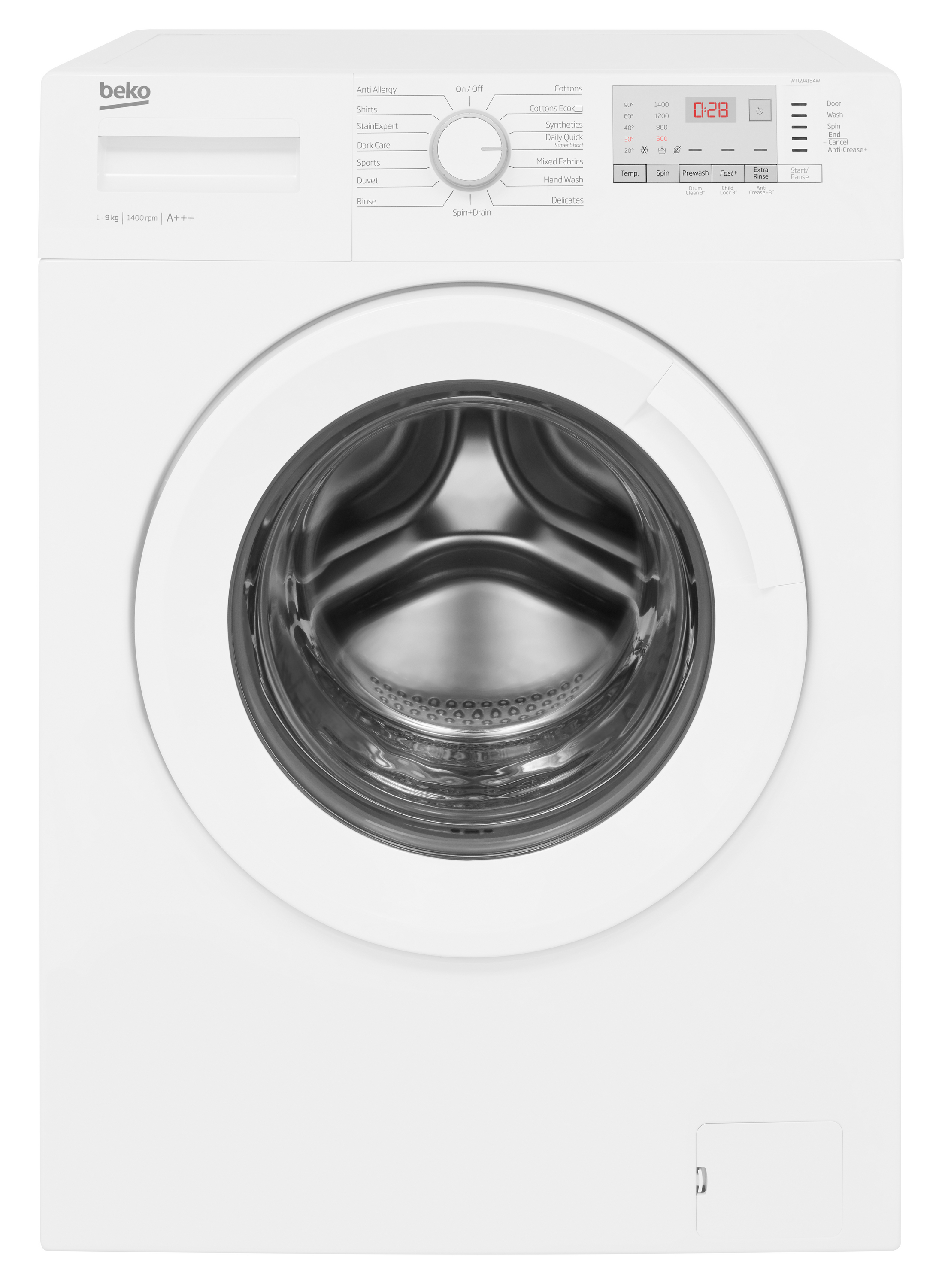 Beko WTG941B4W — vue 1 sur 8