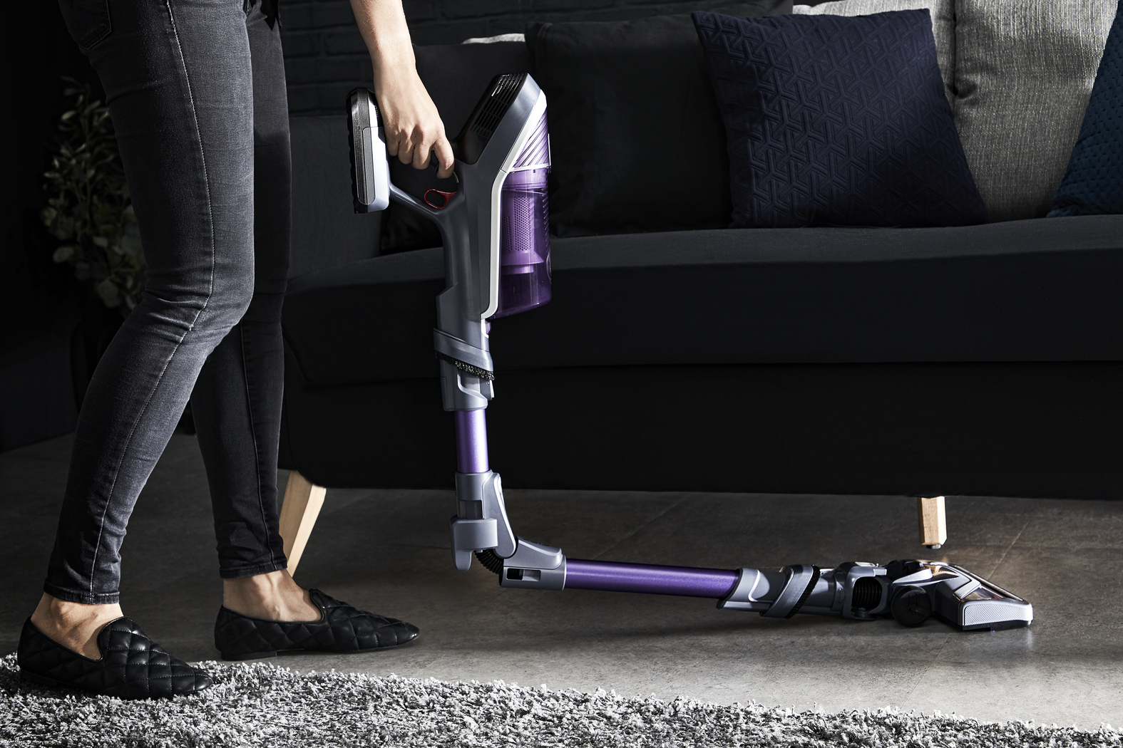 Rowenta X-Force RH9639 2-in-1 stick vacuum Battery Dry Foam Bagless – image 2