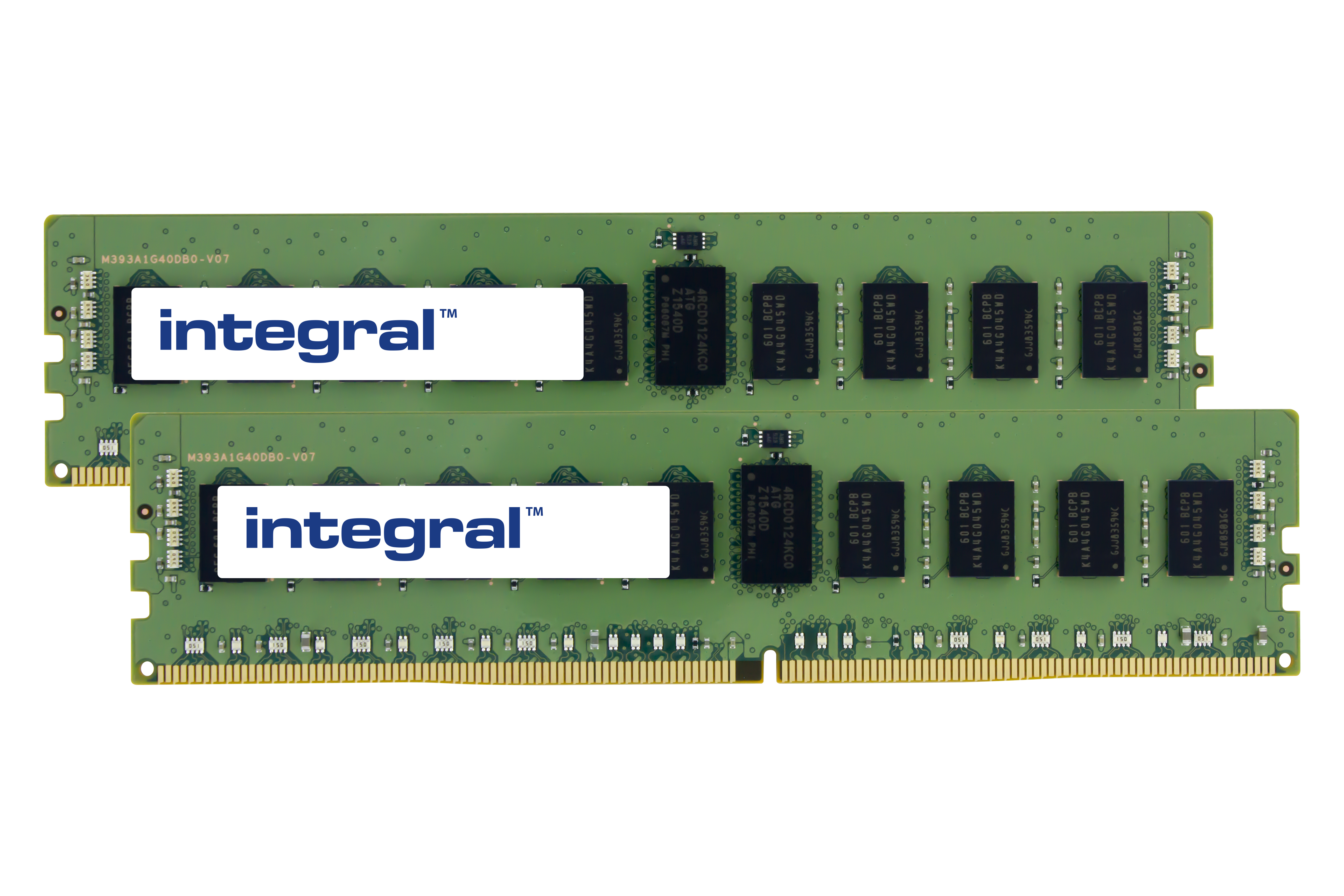 Integral 32GB (2x16GB) SERVER RAM MODULE KIT DDR4 2400MHZ PC4-19200 REGISTERED ECC DIMM RANK2 1.2V 1GX8 CL17 image 1