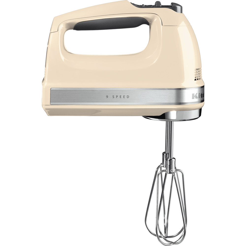 خلاط يدوي KitchenAid 5KHM9212BAC - 85 واط، 220-240 فولت، كريم/ستانلس ستيل
