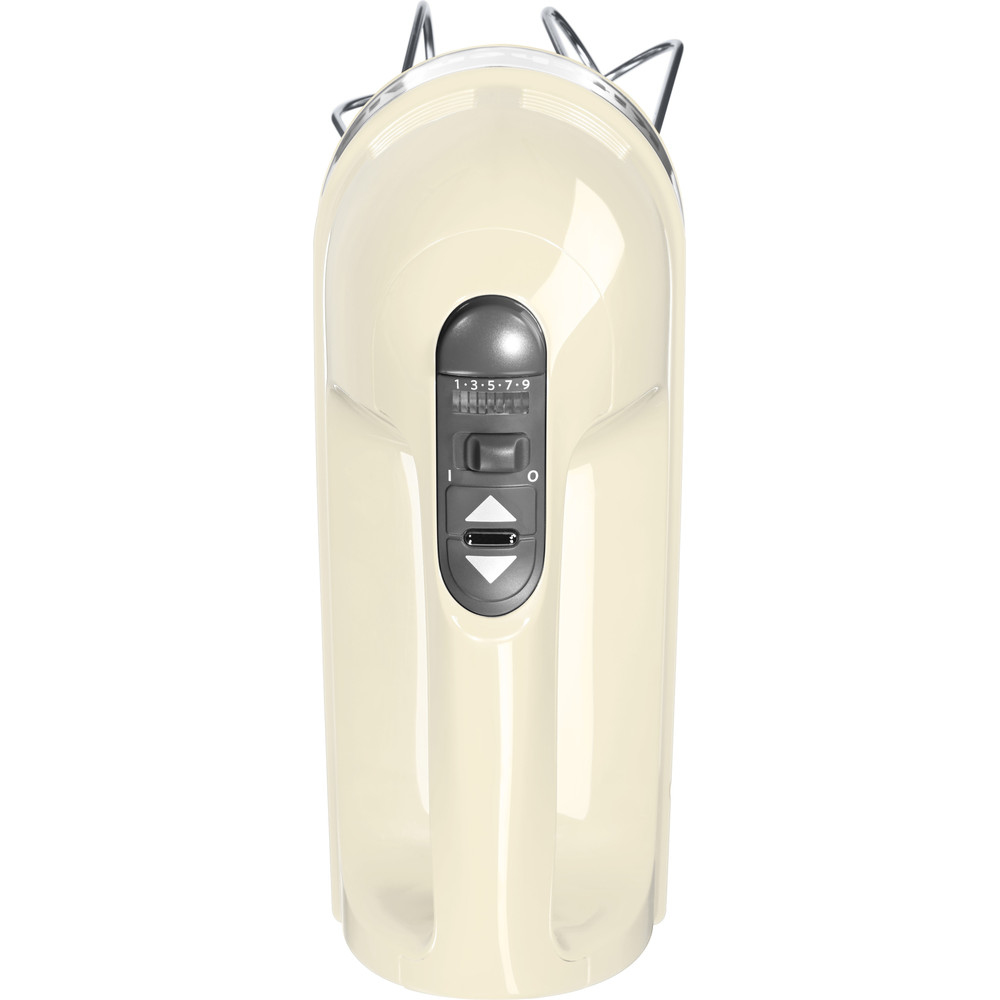 صورة خلاط يدوي KitchenAid 5KHM9212BAC - 85 واط، 220-240 فولت، كريم/ستانلس ستيل