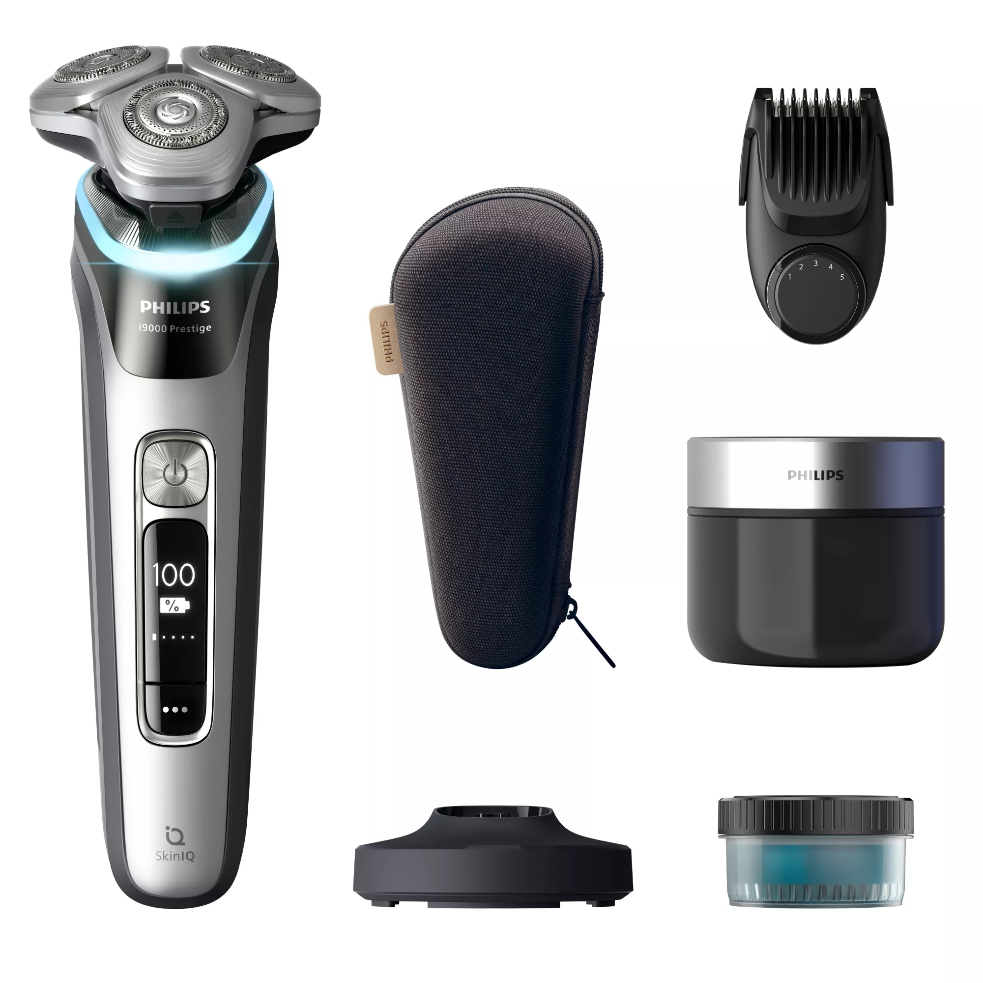 Philips i9000 Prestige XP9204/33 Wet & Dry Electric Shaver with SkinIQ
