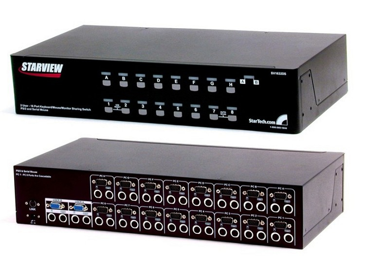 Neomounts SV1632DS KVM switch Black