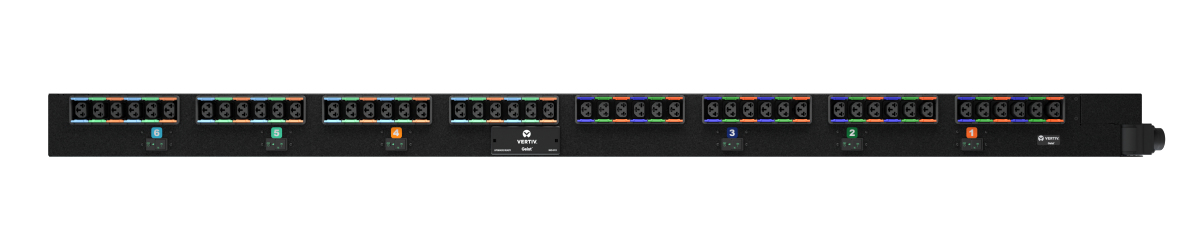 Vertiv UI10029 unité de distribution d'énergie 48 sortie(s) CA 0U Noir