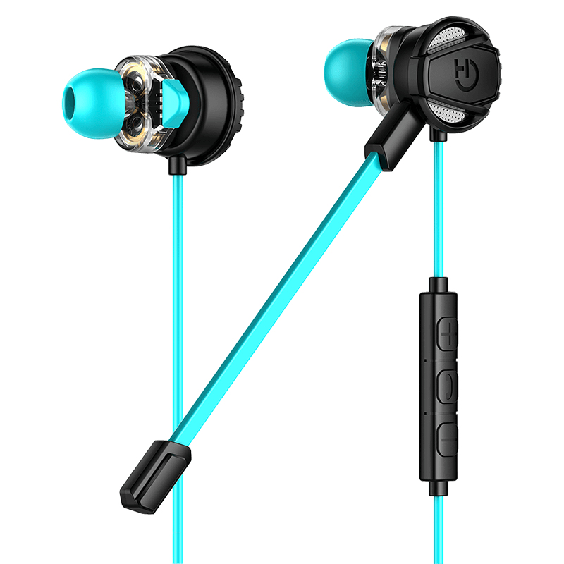 Hiditec Taiko Headset Wired In-ear Gaming Black, Turquoise – image 4