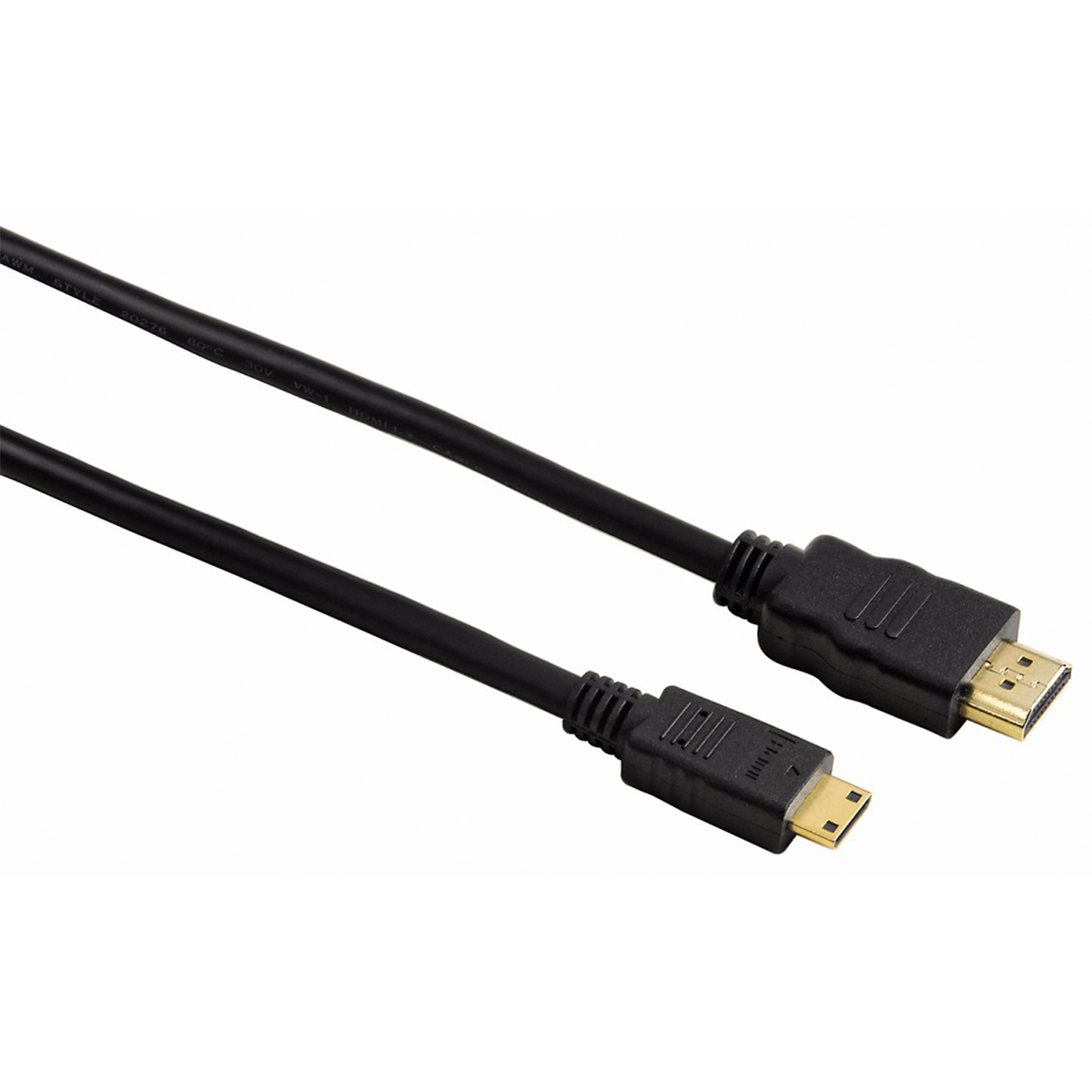 Hama Cavo HDMI-A M / HDMI-C (mini) M 2 metri Hdmi High Speed with Ethernet (HDMI 1.4) connettori dorati 3 stelle