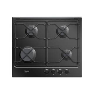 Whirlpool AKT607NB hob Black Built-in Gas 4 zone(s)