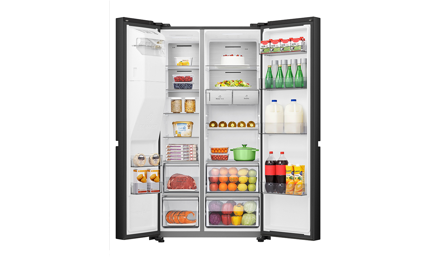 Hisense HRSBS632BW side-by-side refrigerator Freestanding – image 6