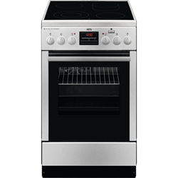 AEG CCB56470BX Freestanding cooker Electric Zone induction hob Stainless steel – image 1