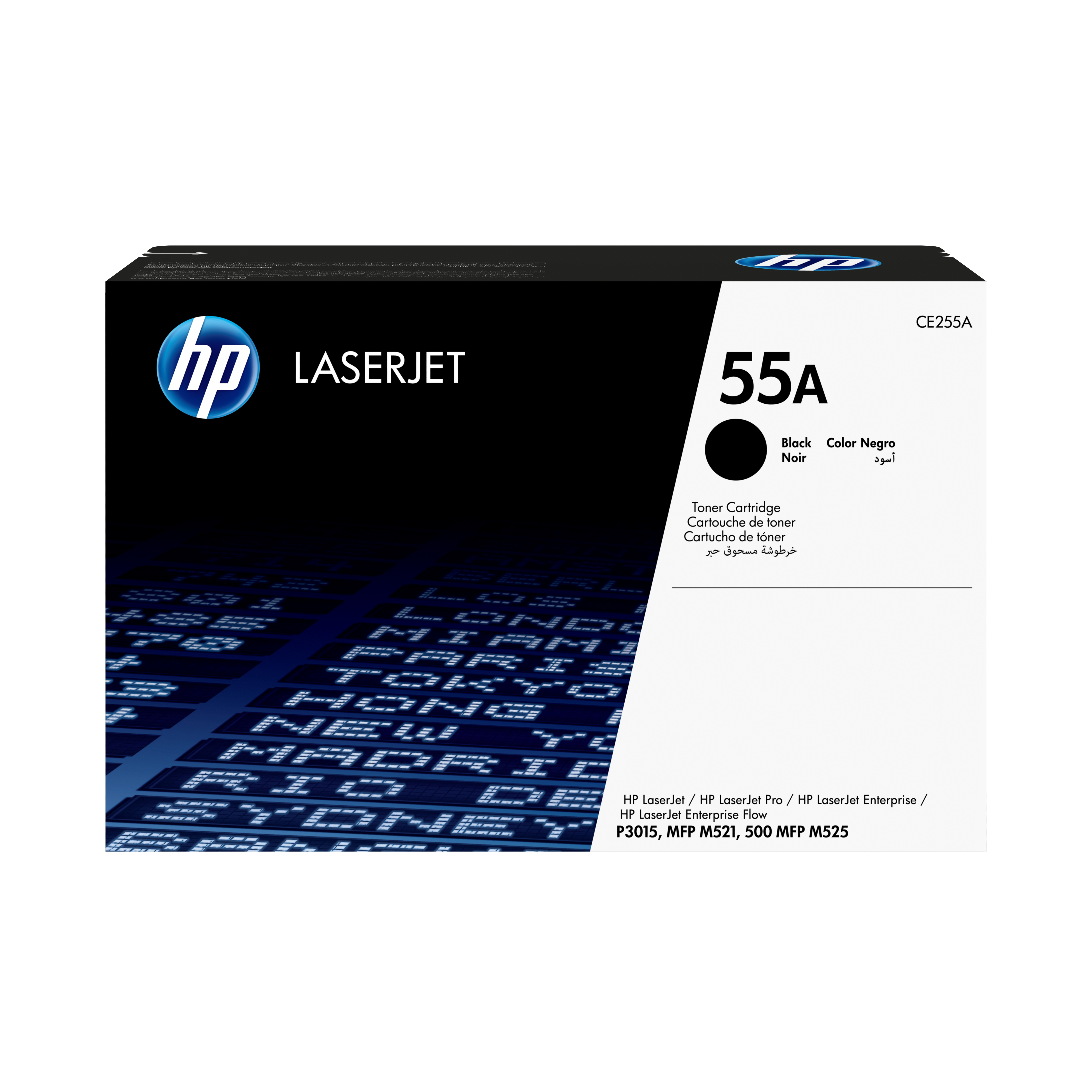 HP 55A, alkuperäinen musta LaserJet-värikasetti