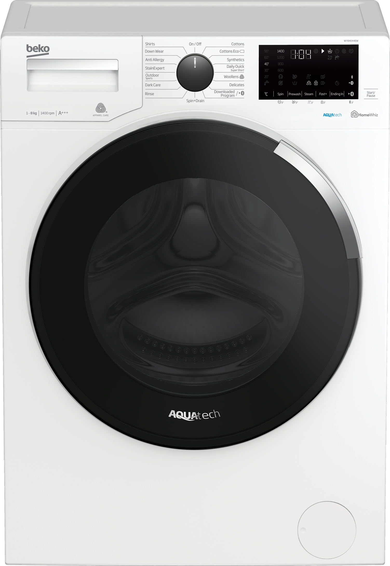 Beko WY84044EW — vue 1 sur 7