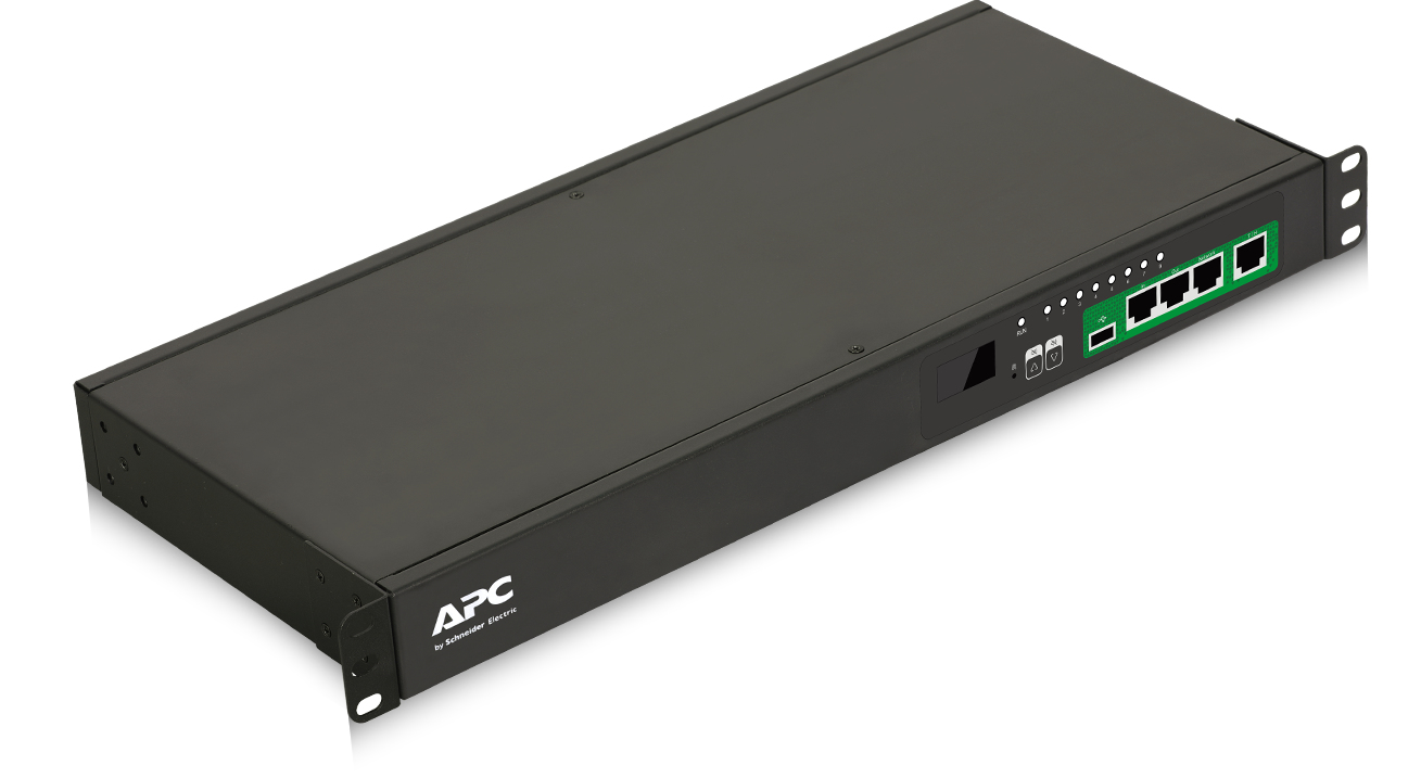 APC EPDU1016S grenuttag 8 AC-utgångar 1U Svart