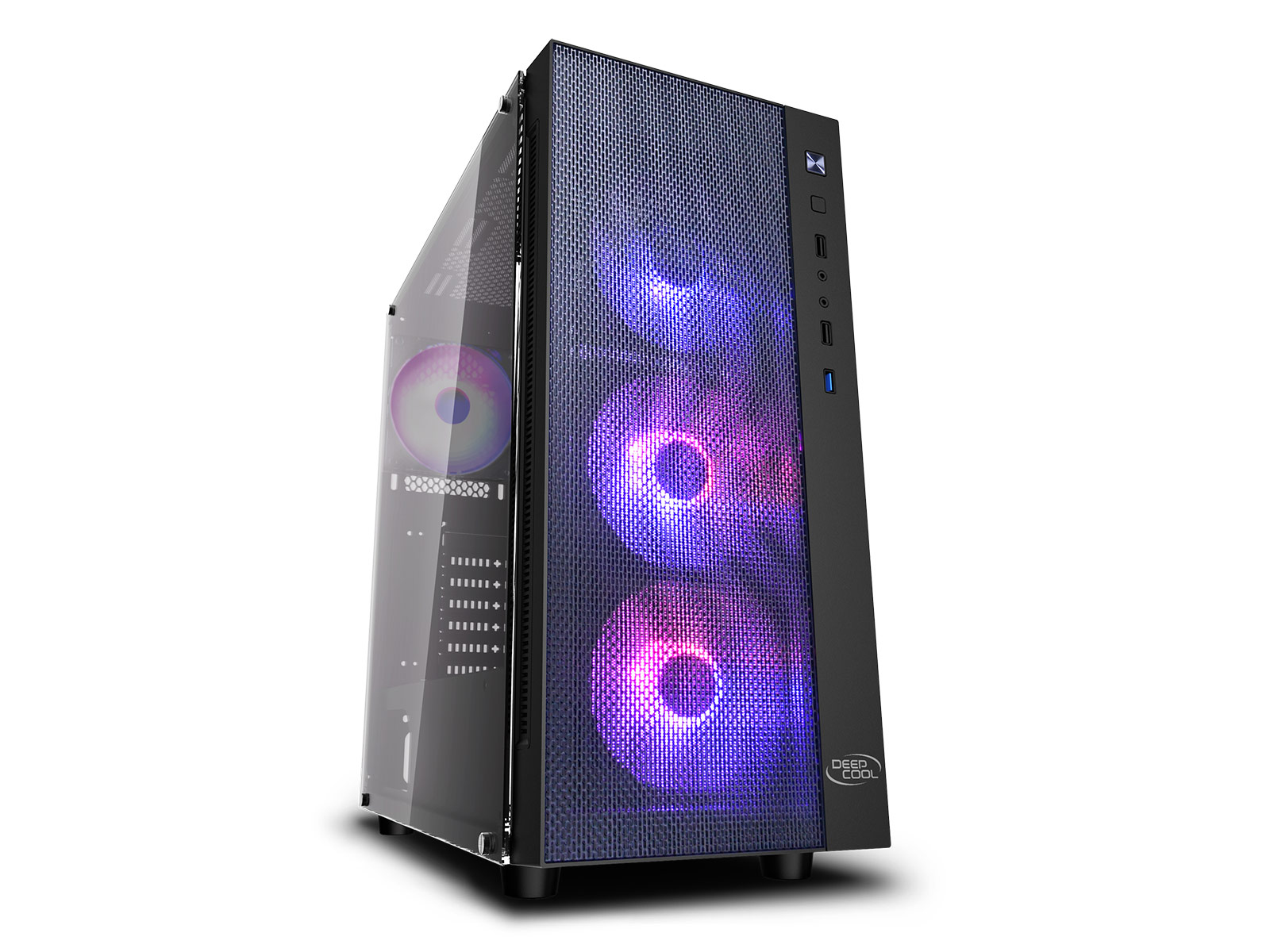 DeepCool Matrexx 55 Mesh ADD-RGB 4F Midi Tower Black